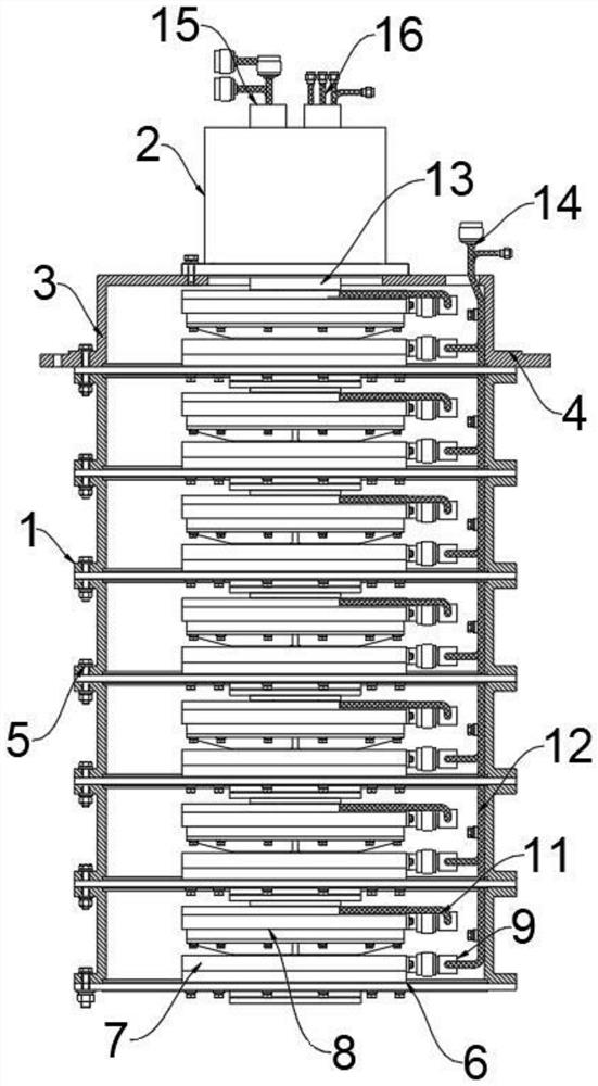 Rotary joint for antenna erection