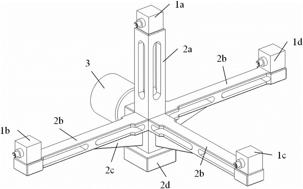 Six degrees of freedom vibration acceleration measurement device