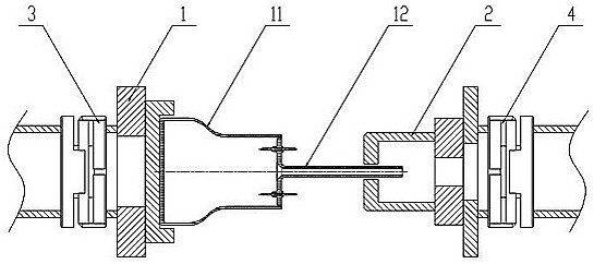 Tubular glass automatic sealing table in manufacturing process of photomultiplier