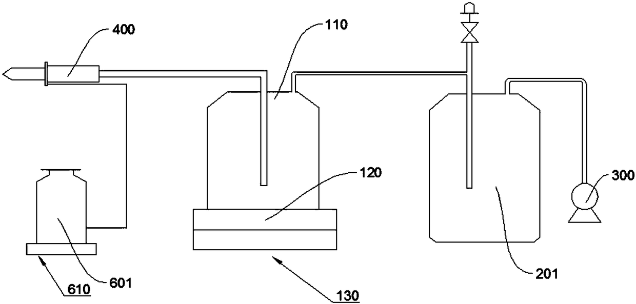 A vacuum blood collection device