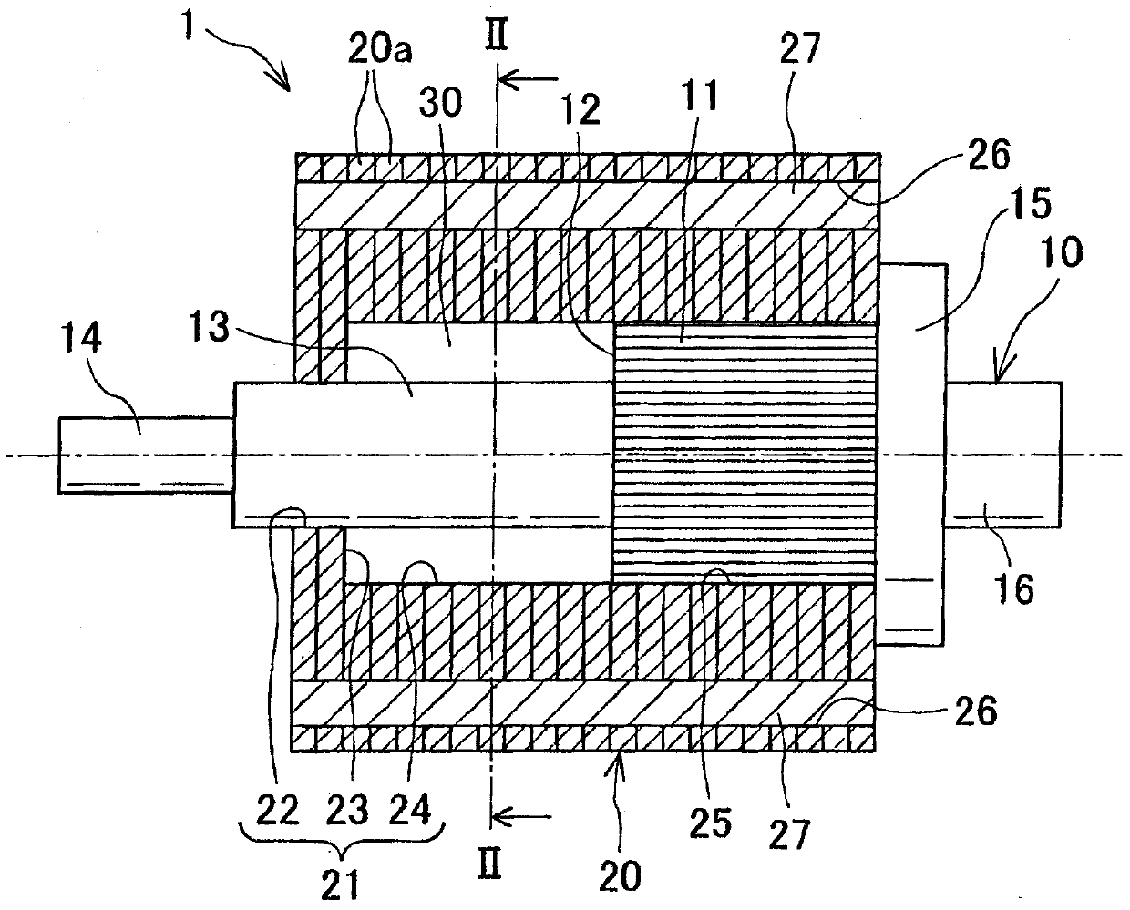 Rotor of a rotating electrical machine