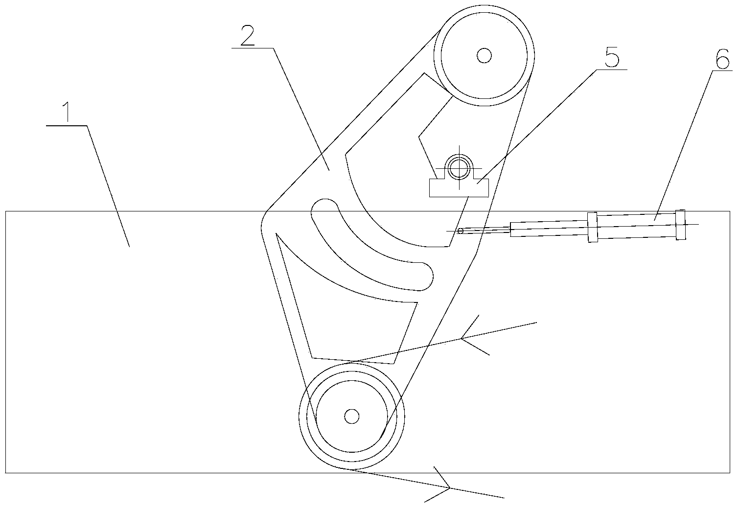 Safety splitting machine