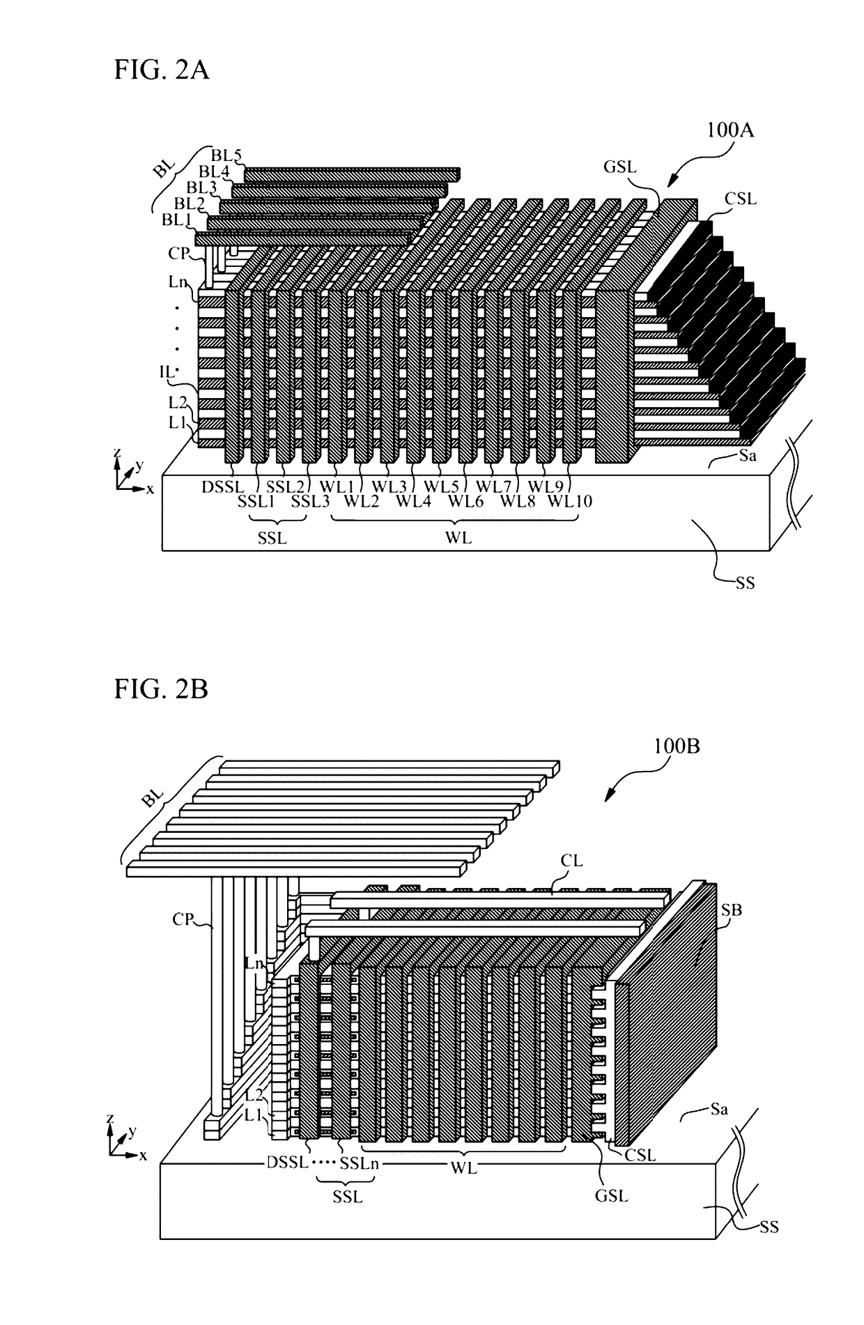 Method of initializing and programing 3D non-volatile memory device