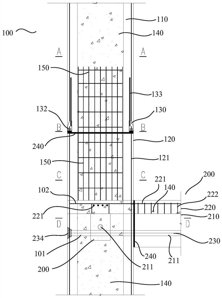 An assembled prestressed concrete frame system and construction method