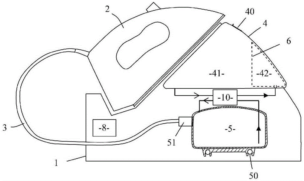 Method for operating an ironing appliance comprising a vessel for generating pressurised steam