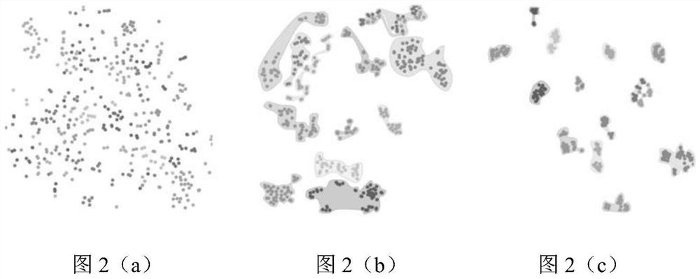 Unsupervised pedestrian re-identification method based on heterogeneous graph