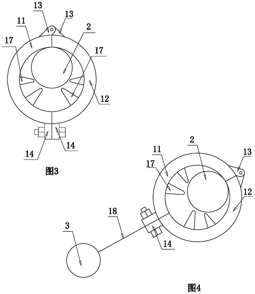 High-voltage transmission line foreign matter cleaning robot and cleaning method