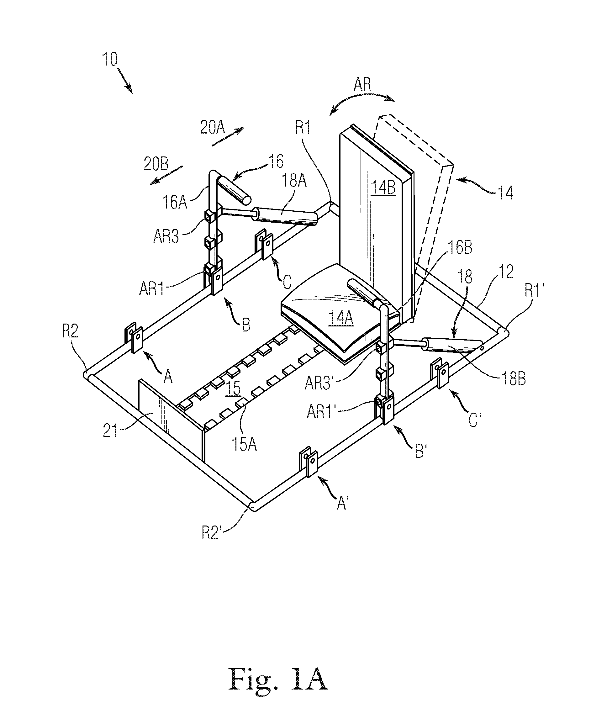 Convertible push and pull exercise machine