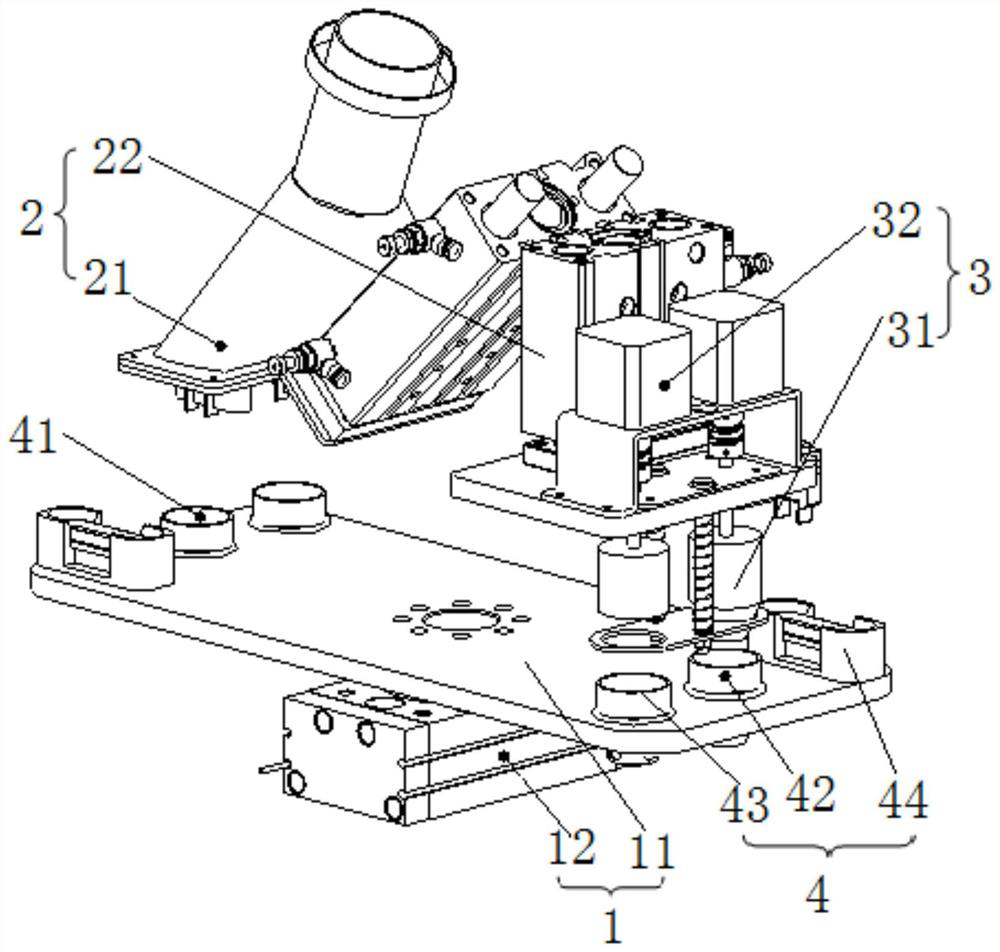 Continuous sample injection crucible cleaning device