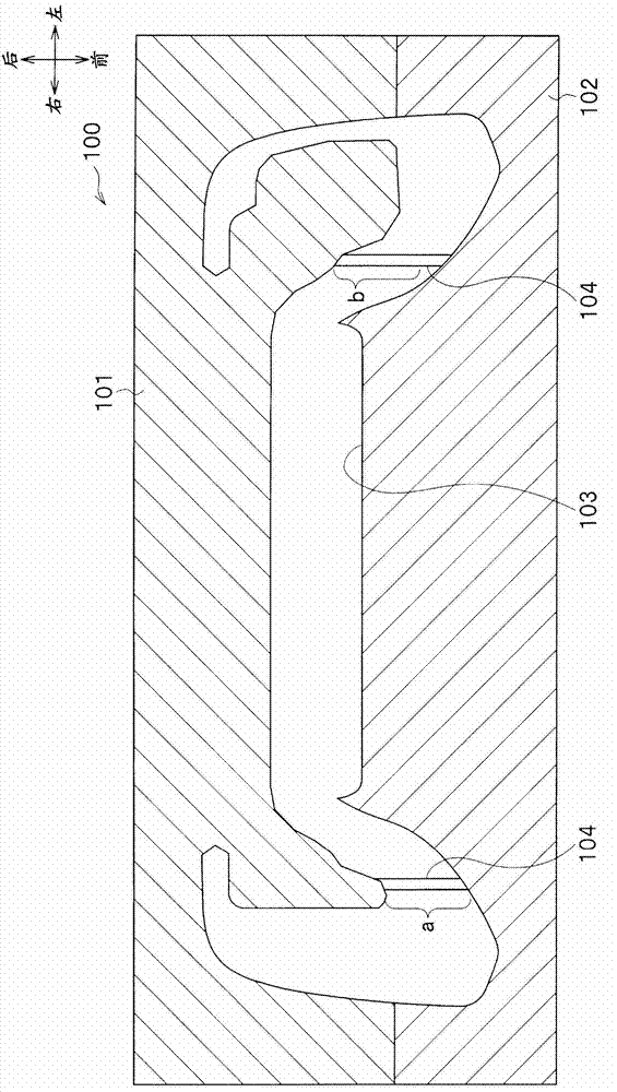 Molded body, method of manufacturing the same, seat material for vehicles, and method of manufacturing the same