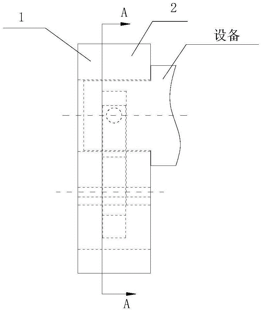 Device with rapid fixing and disassembling functions