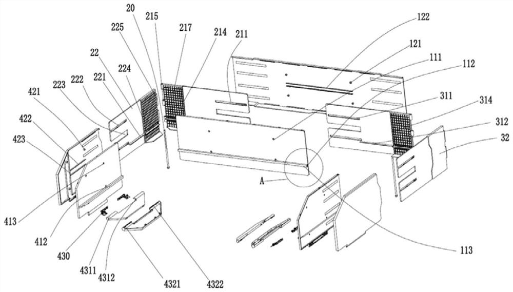 Retractable light shield adaptive to display