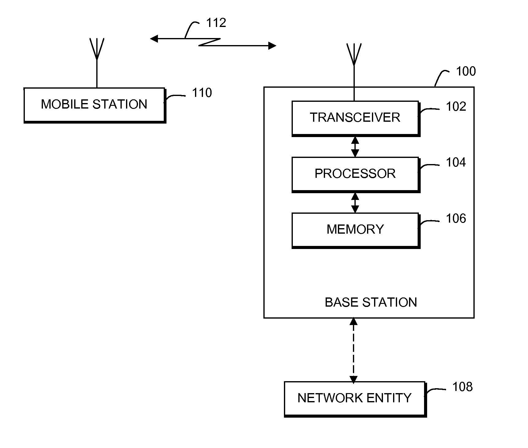 Real-time location estimation of a mobile station in a wireless communication system