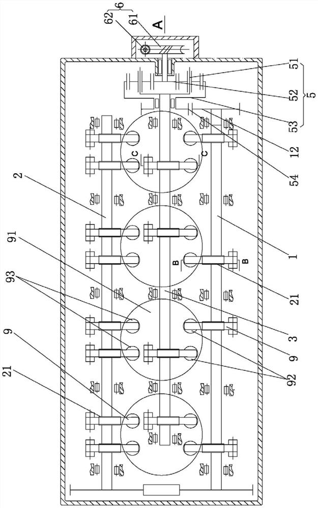Gasoline engine double-air-inlet large variable valve timing electric adjusting mechanism and control method thereof