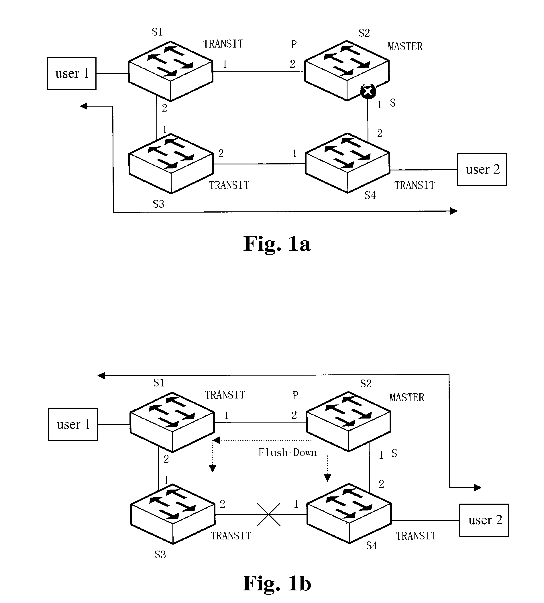 Method for updating an address table in an ethernet ring network node