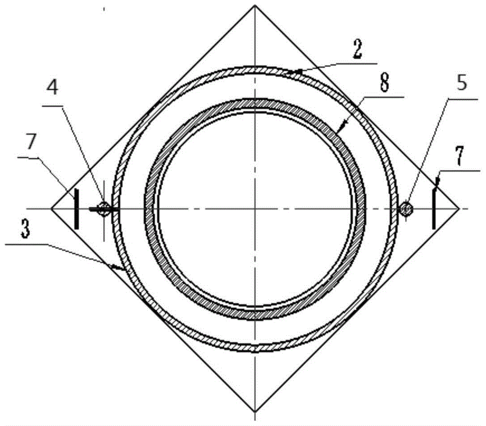 A method for manufacturing a circular test mold for testing mortar and concrete shrinkage cracking