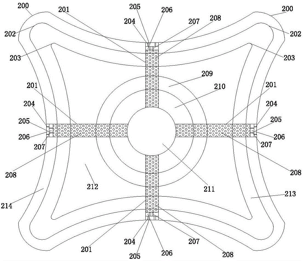 Hydraulic structure, and base seepage condition distributed optical fiber identification system and method thereof