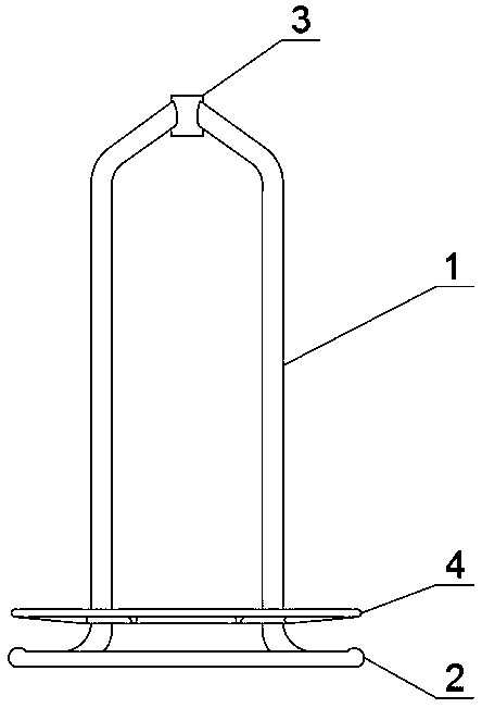 Small-sized cable releasing frame for optical cable