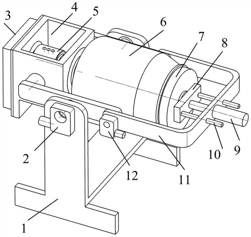 A single-shaft propellant and explosive material mixing device