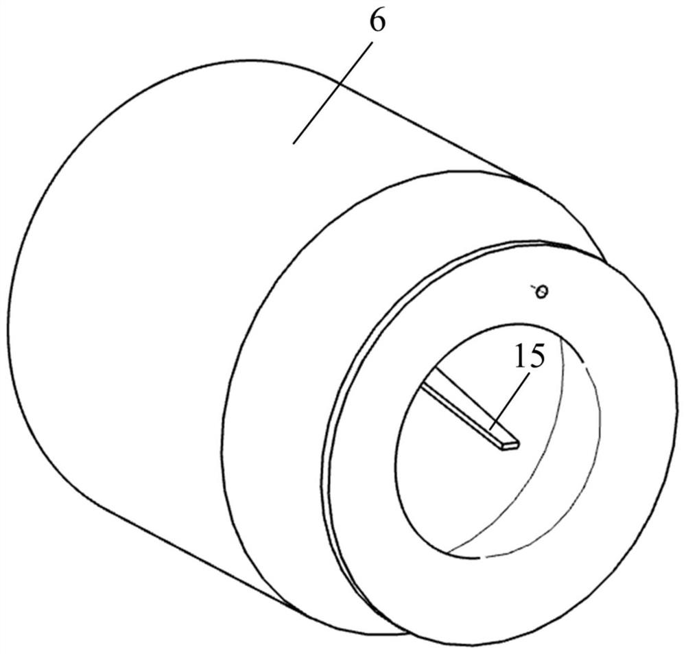 A single-shaft propellant and explosive material mixing device