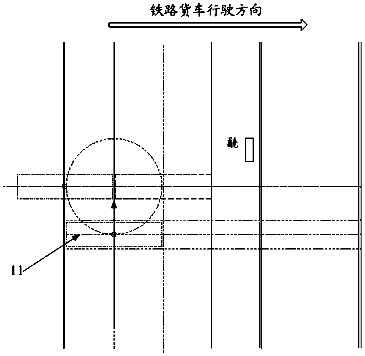 A roof opening and closing method and roof opening and closing system of a railway freight car