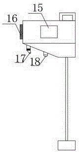Wall-mounted type integrated multimedia teaching device