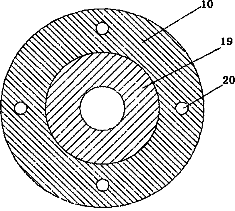 Electro-rheological pendulum shaft cylindrical polishing device