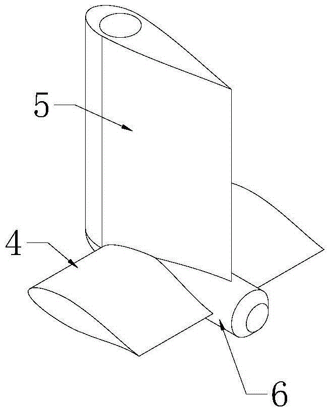 Marine water jet T-shaped hydrofoil rudder