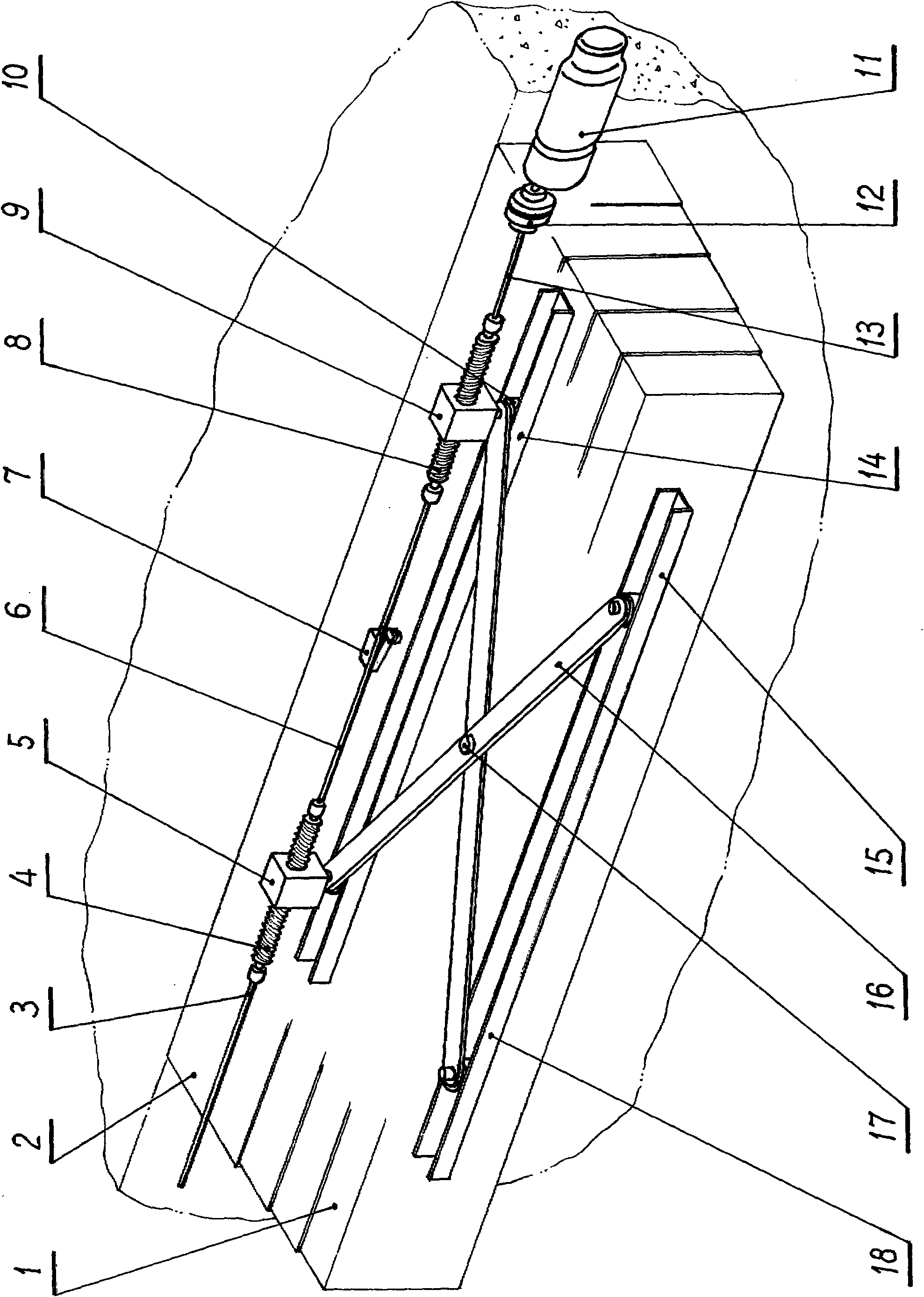 Double-layer or multi-layer scalable foot-miss prevention plate Mechanism for removing clearance between rail transit carriage and platform
