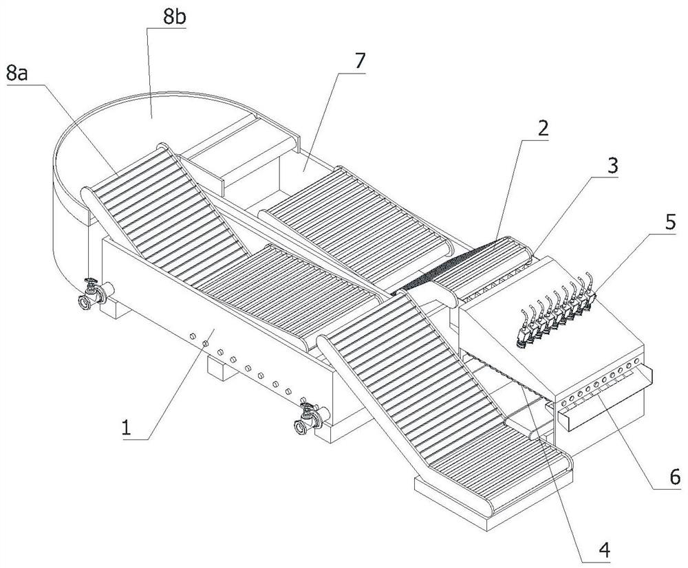 Silkworm cocoon pretreatment equipment and pretreatment process thereof