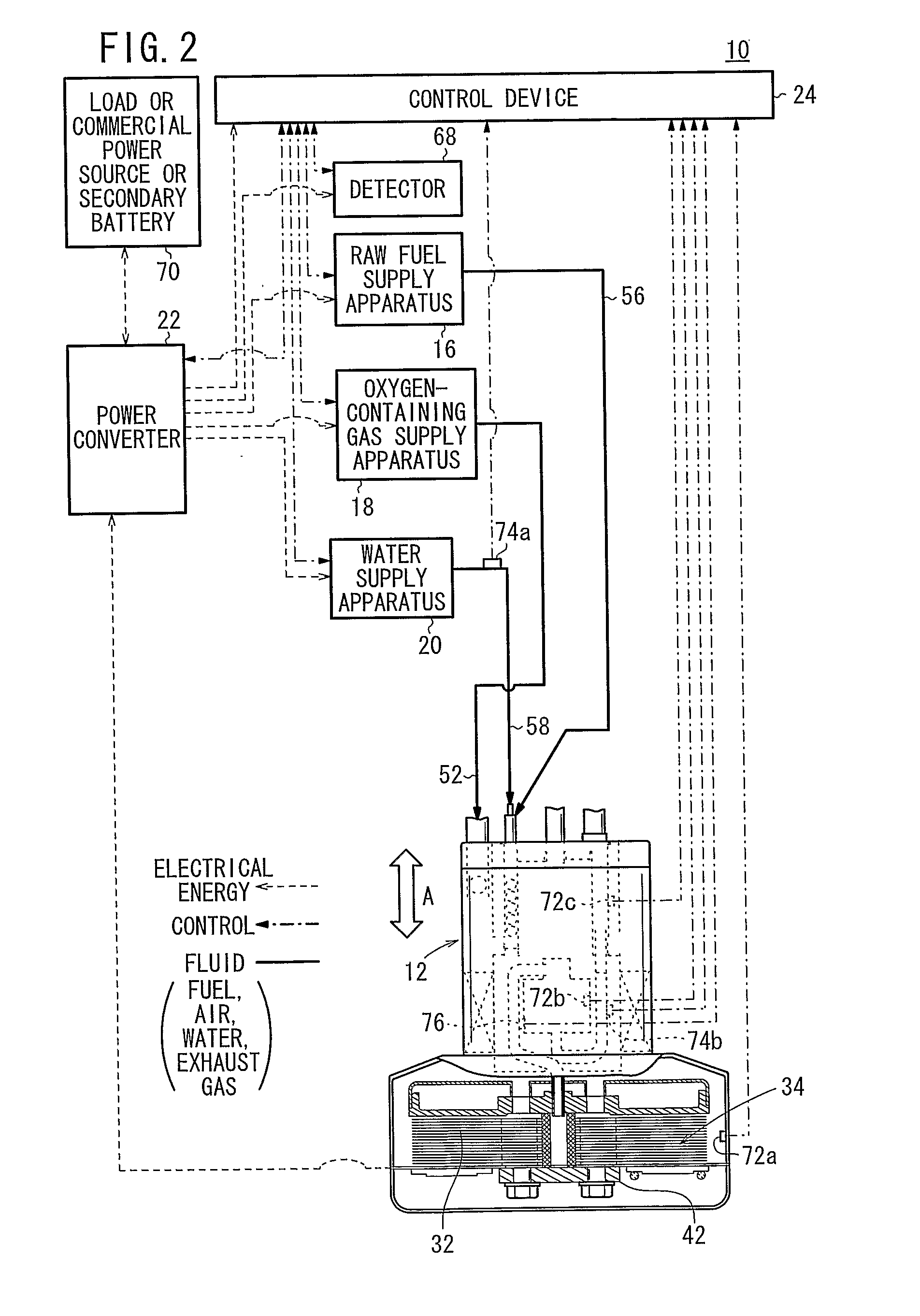 Fuel Cell System and Method of Operating the fuel Cell System