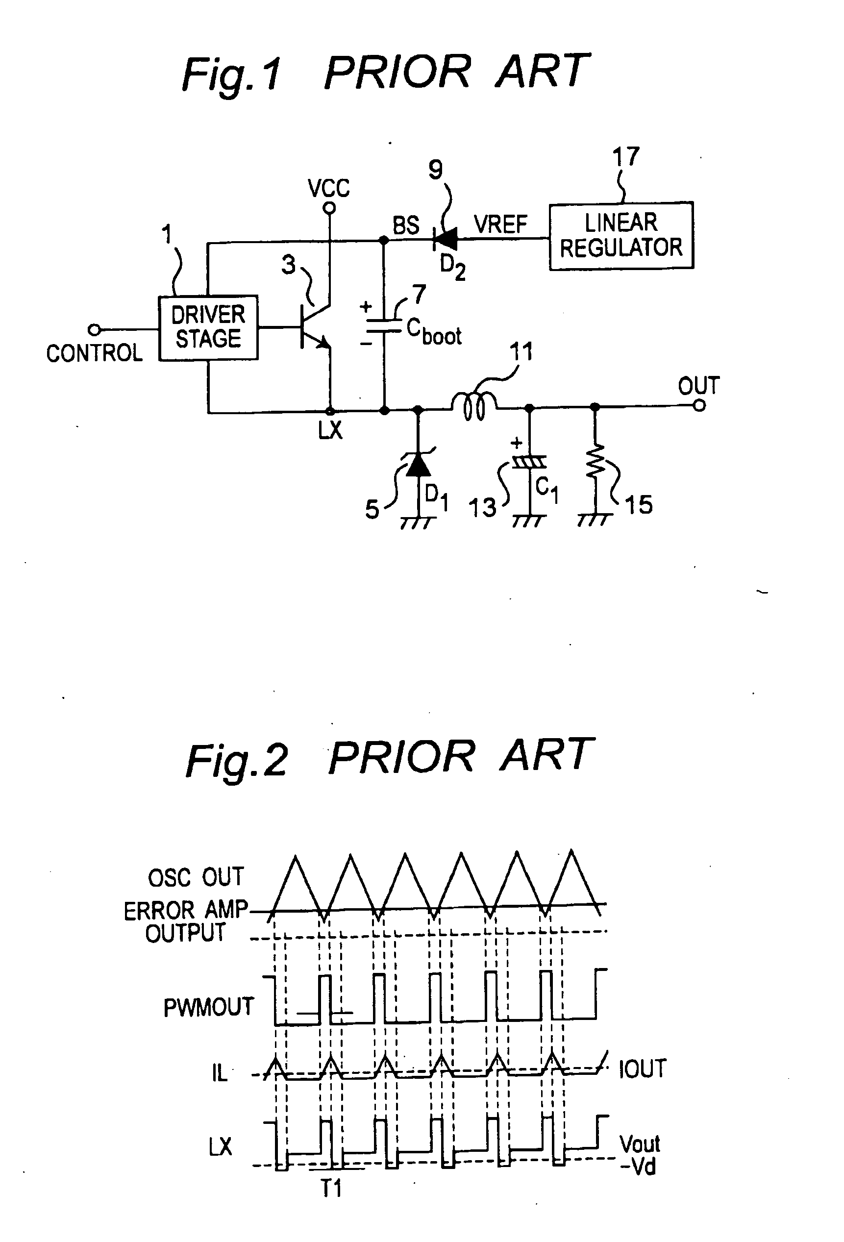 Method and apparatus for controlling the charge of a bootstrap capacitor for non-synchronous type DC-DC converter