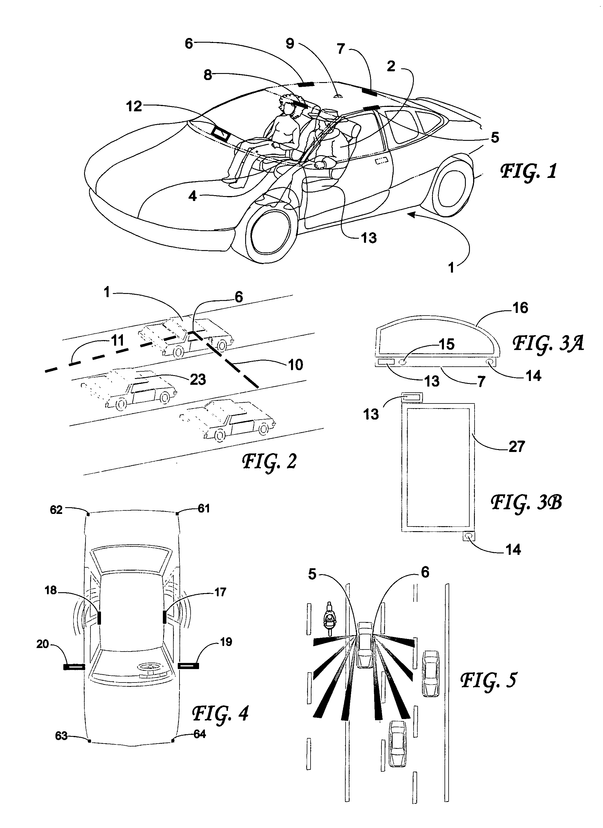 Vehicular impact reactive system and method