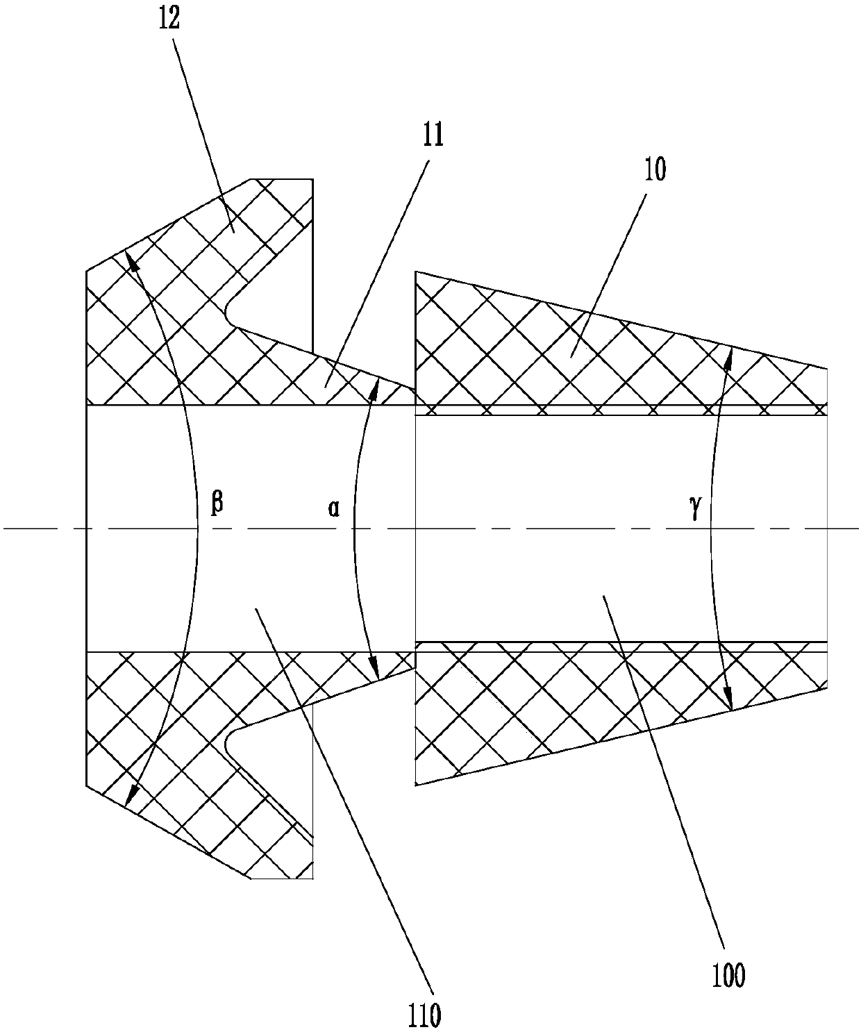 Novel combined stop-grouting plug used for anchor rod and anchor cable