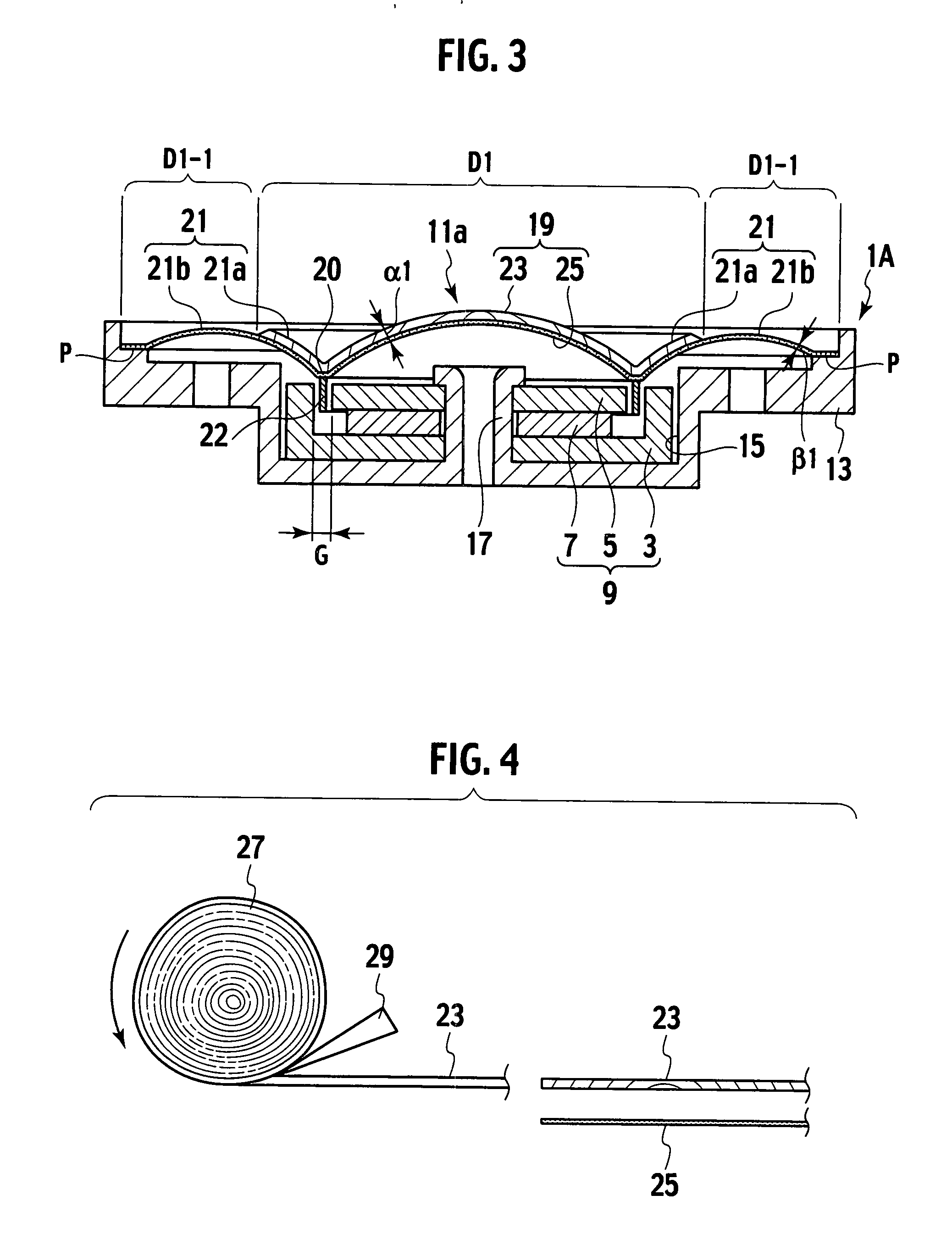 Electroacoustic transducer and diaphragm