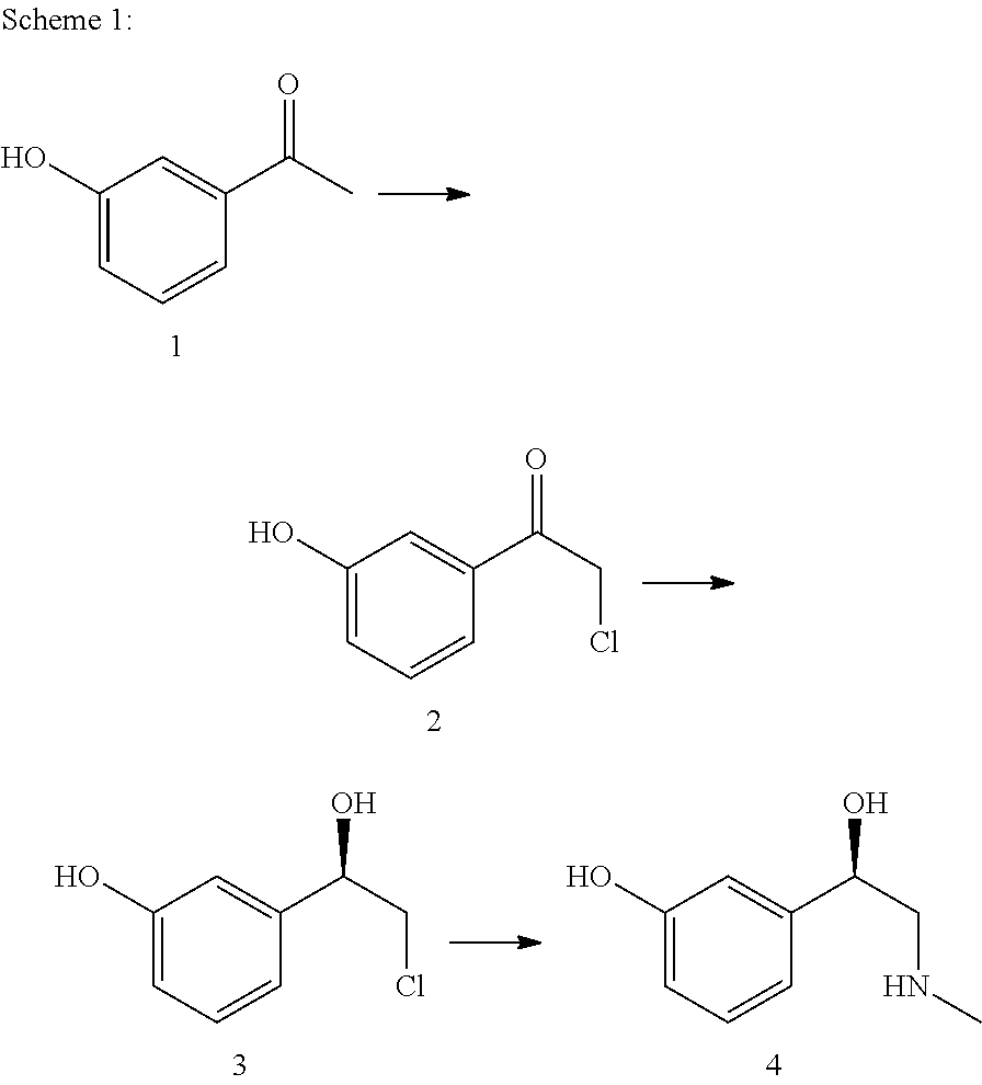 Method for producing l-phenylephrine using an alcohol dehydrogenase of aromatoleum aromaticum ebn1 (azoarcus sp. ebn1)