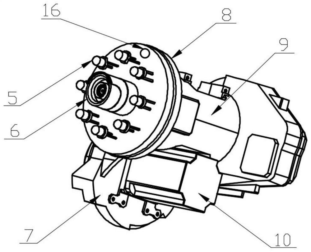 Rigid-flexible coupled robotic arm with built-in vision sensor and its deformation detection method