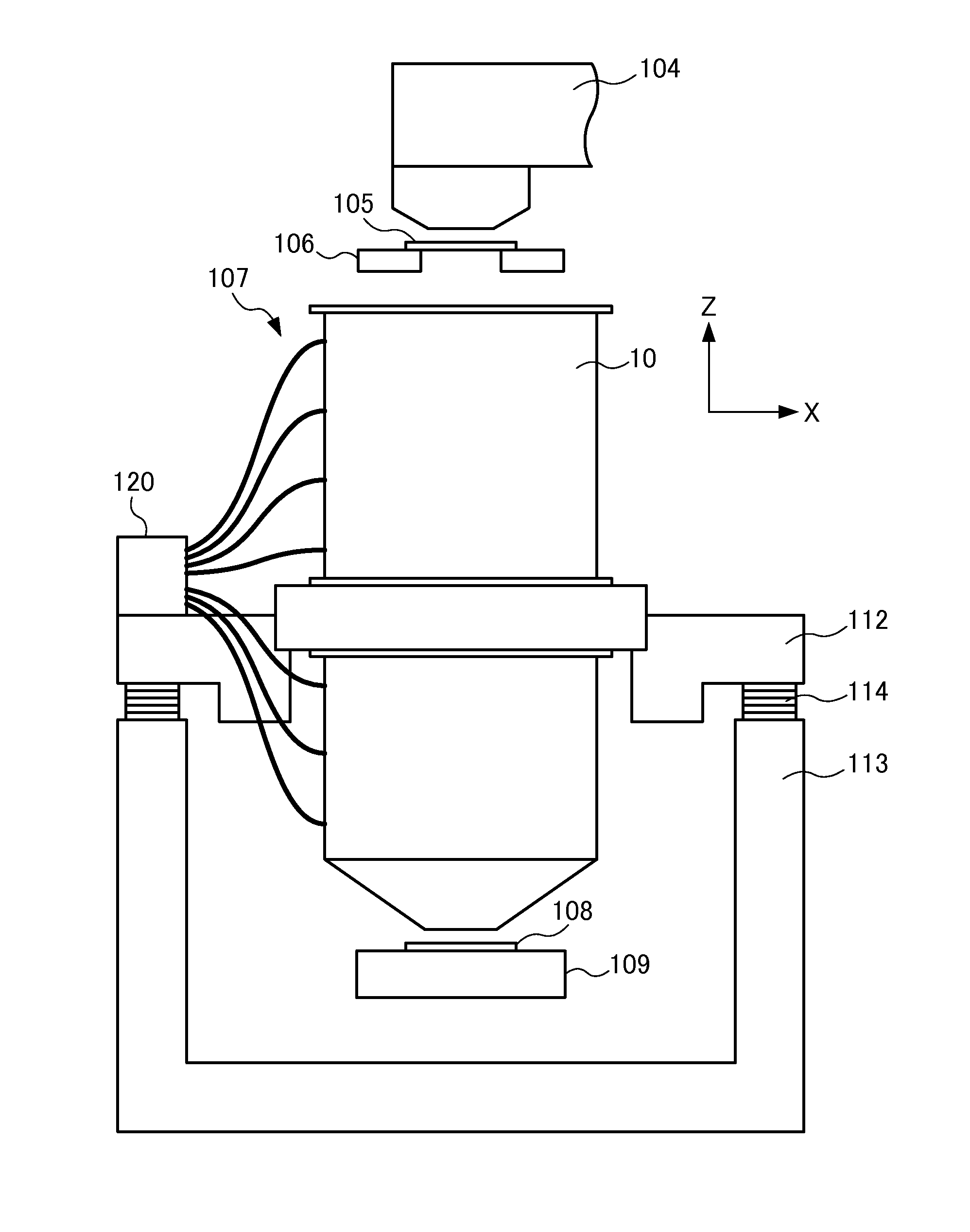 Optical element position adjusting mechanism and optical element position adjusting method, exposure apparatus using same, and device manufacturing method