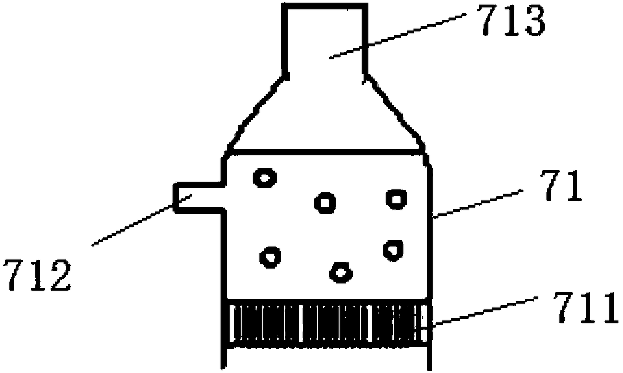 Nonaqueous phase oil product deep desulfurizing device and desulfurizing process