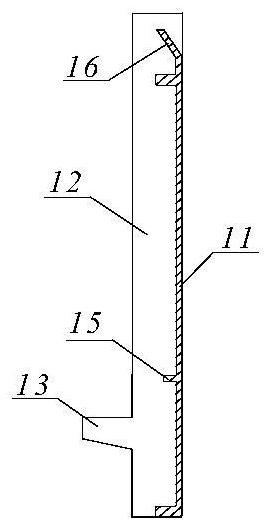 Novel prefabricated rail top air duct suitable for subway station