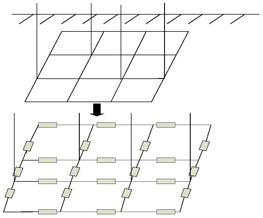 Ground grid fault diagnosis method based on self-adaptive particle swarm algorithm