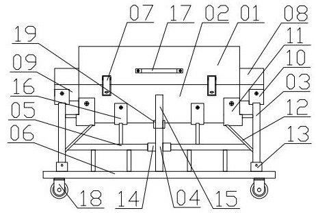 Rock wool storage conveying device