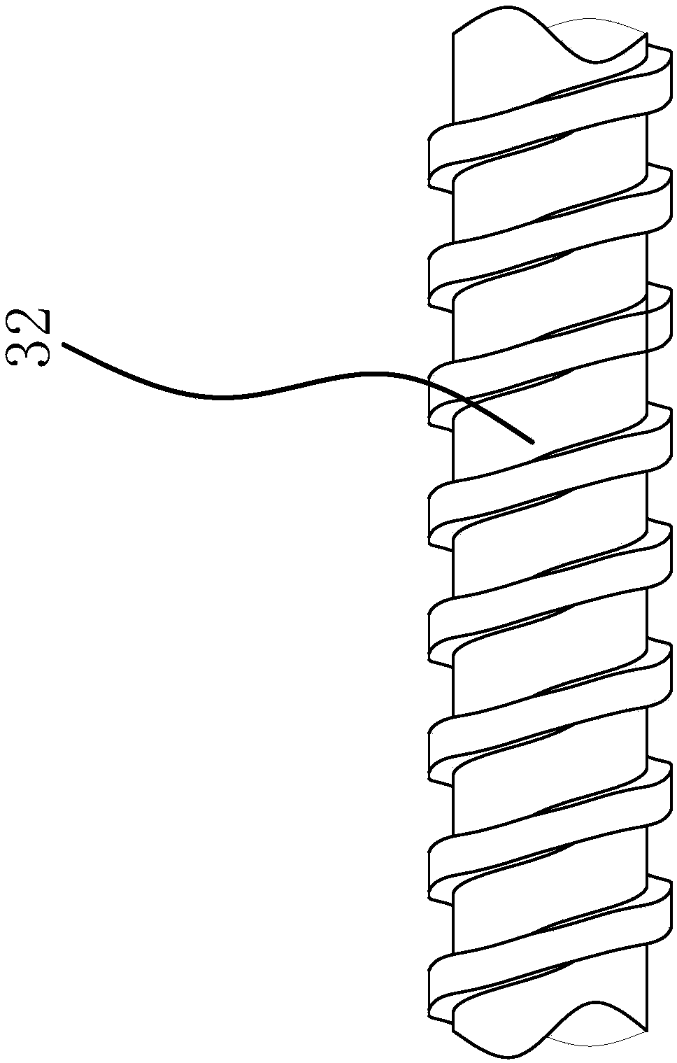 Metal coiled material feeding device and metal coiled material feeding method