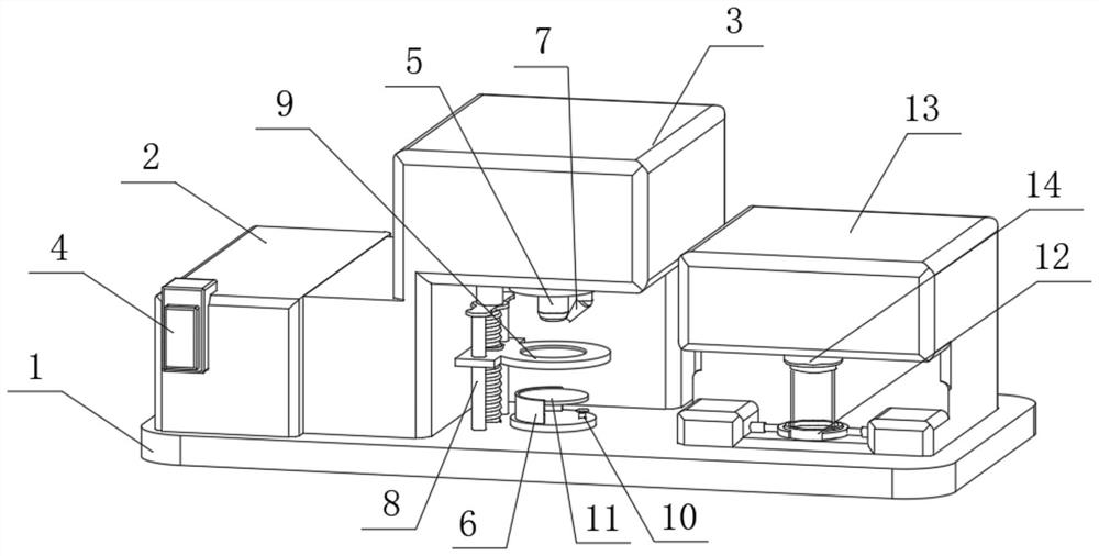 Laser-induced plasma tester for soil heavy metal detection and testing method thereof