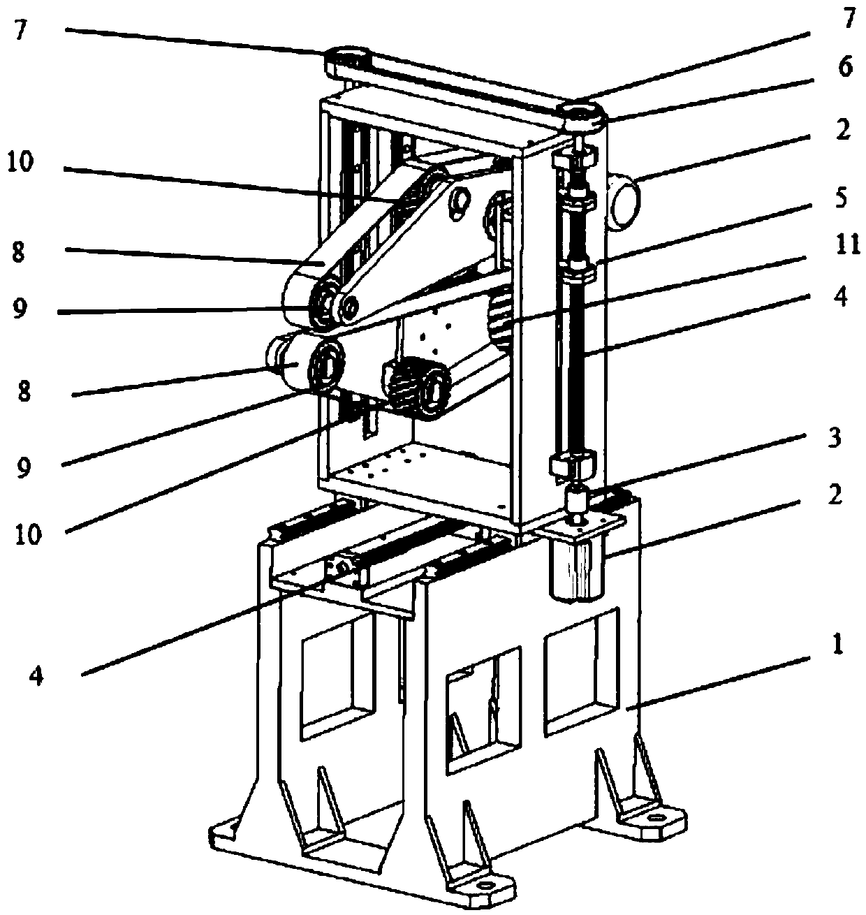 Large surface grinding device and method for grinding metal pliers tools