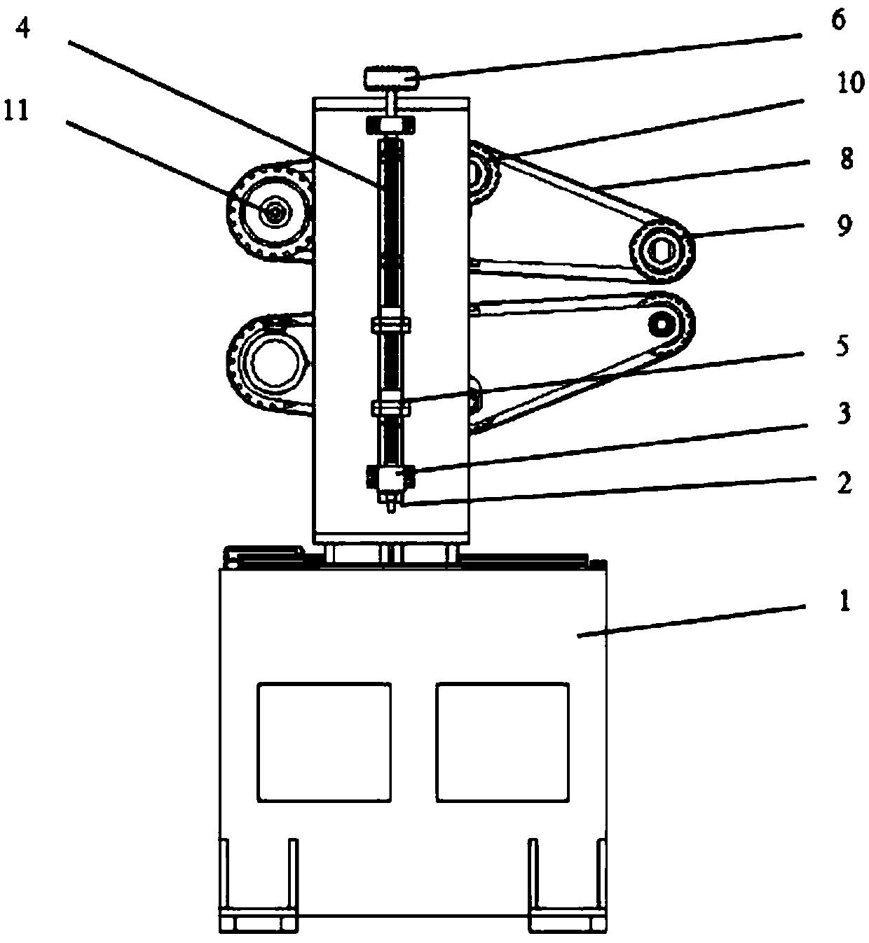 Large surface grinding device and method for grinding metal pliers tools