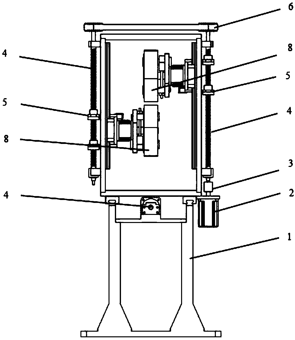 Large surface grinding device and method for grinding metal pliers tools