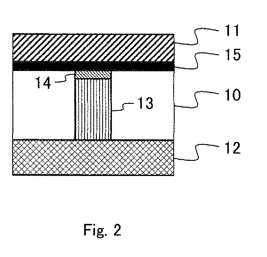 Variable resistive element, manufacturing method for same, and non-volatile semiconductor memory device
