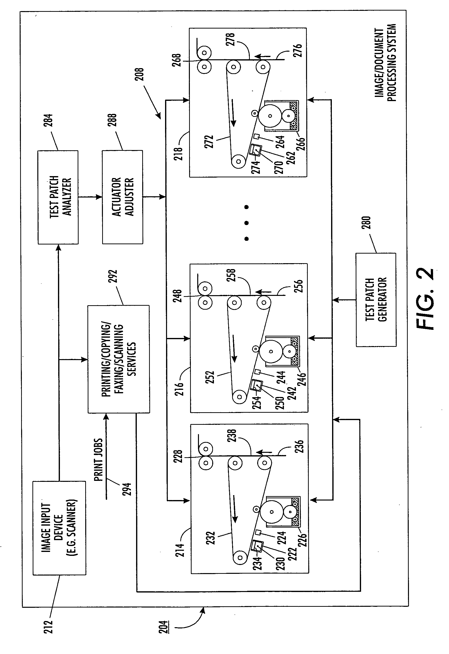 Semi-automatic image quality adjustment for multiple marking engine systems
