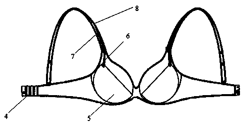 Shaping bra